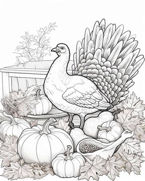 Printable Thanksgiving Coloring Pages For Adults