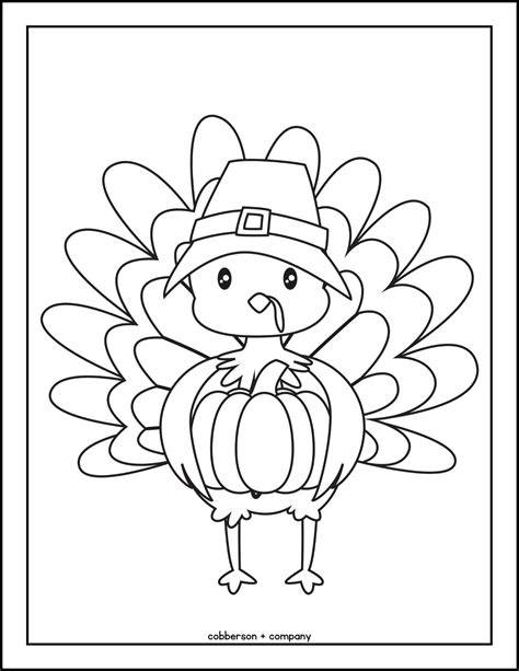 Printable Thanksgiving Coloring Pages For Kids