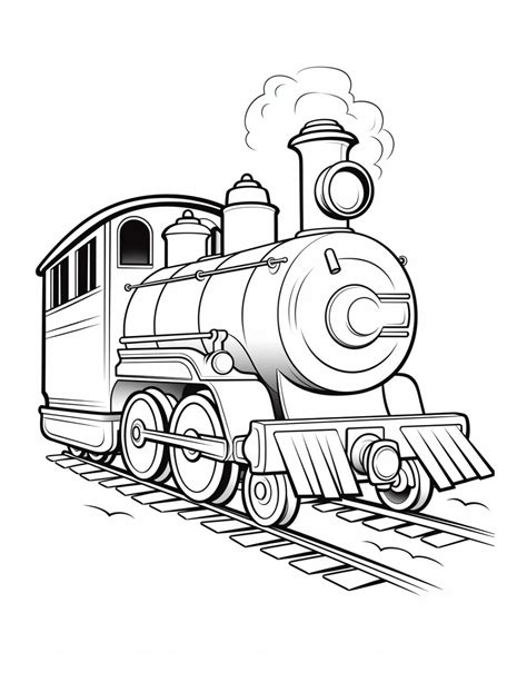 Printable Train Coloring Sheets