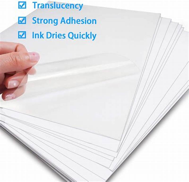Printable Transparent Sticker Paper