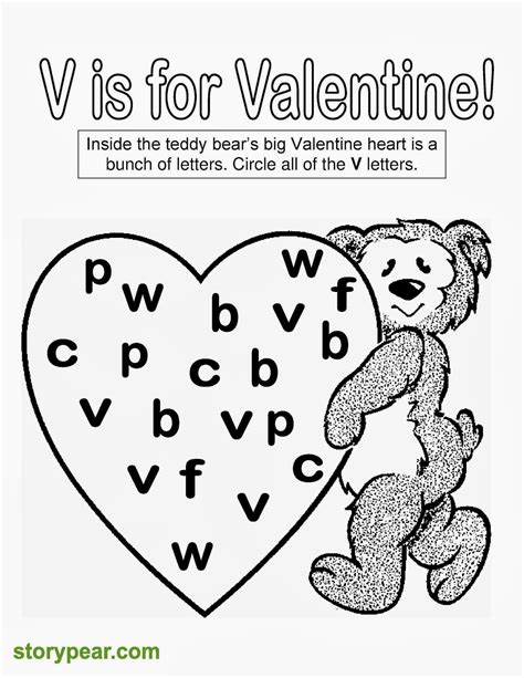 Printable Valentines Day Activities For Preschoolers