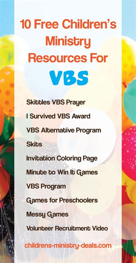 Printable Vbs Lessons
