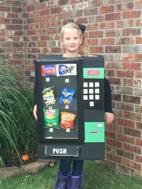 Printable Vending Machine Costume