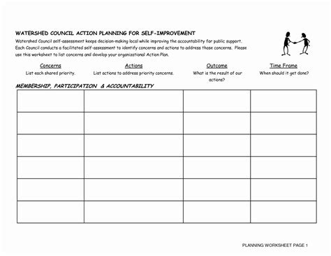 Printable Wellness Recovery Action Plan Worksheets
