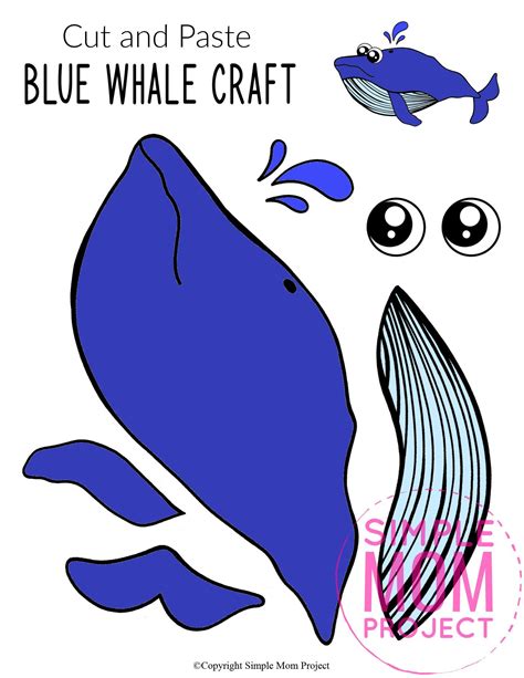 Printable Whale Craft