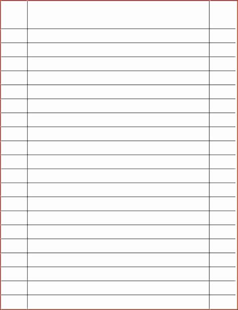 Printable Wide Ruled Notebook Paper Template