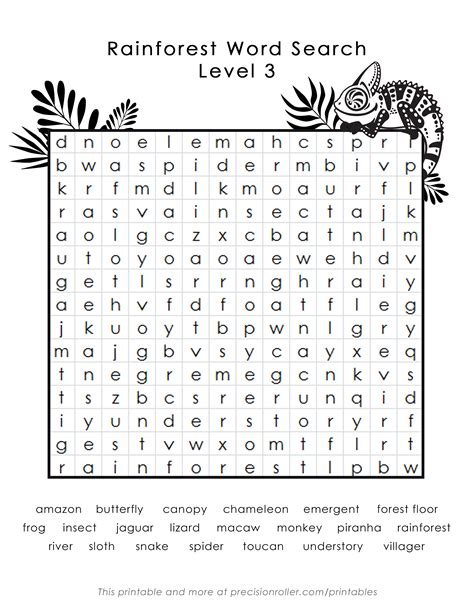 Printable Woedsearch
