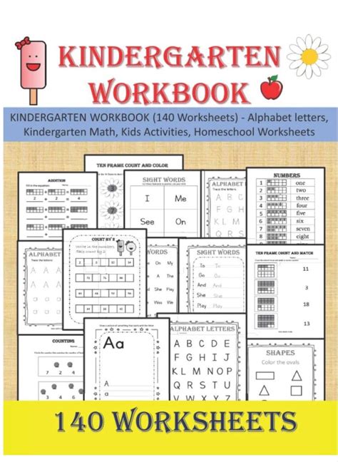 Printable Workbooks For Kindergarten