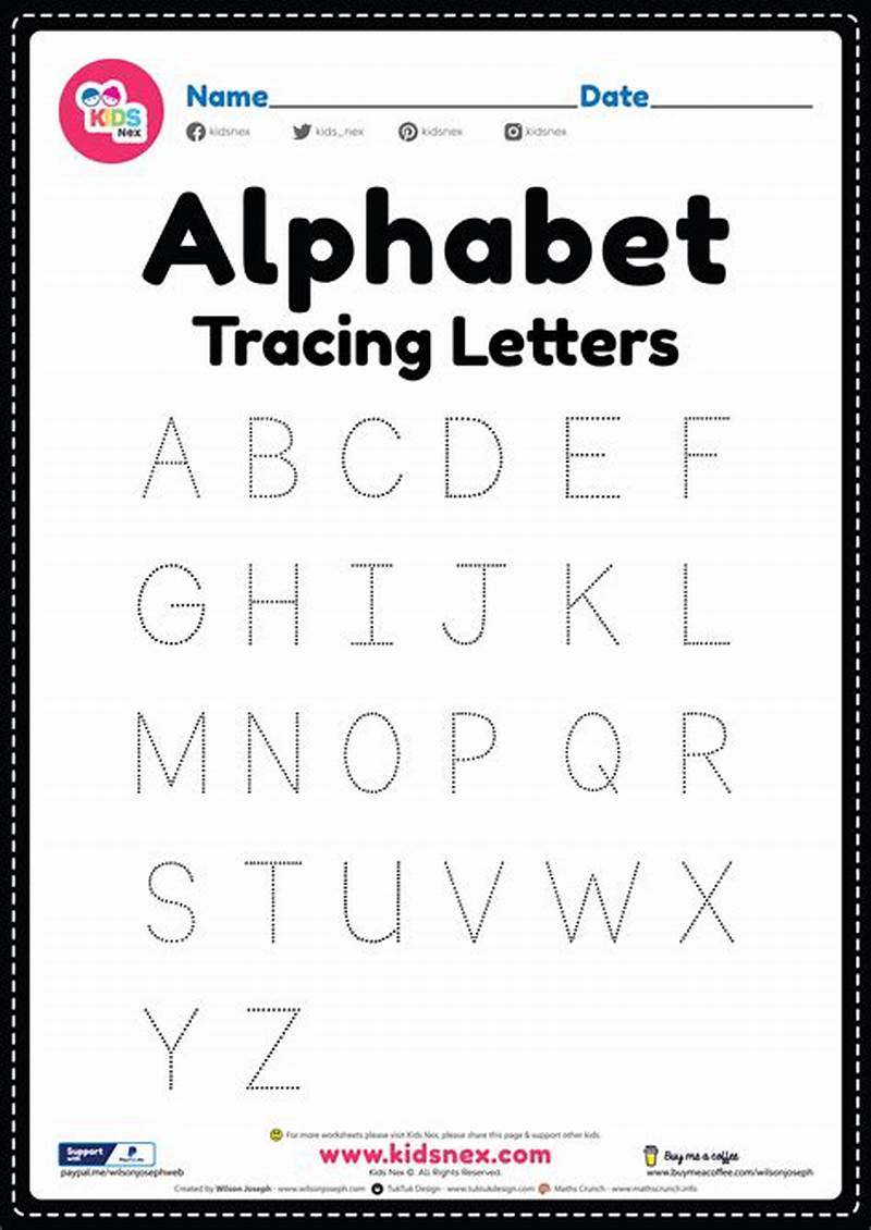 Printable Worksheet Learning To Write Letters