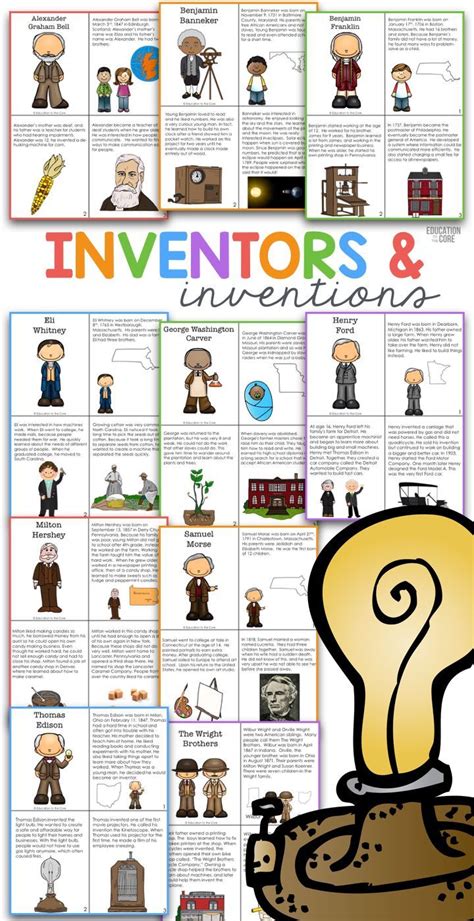 Printable Worksheets Black Inventors And Their Inventions Pdf