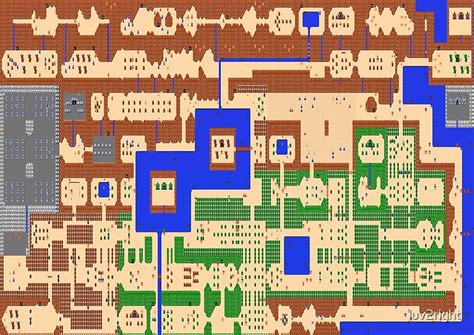 Printable Zelda Map