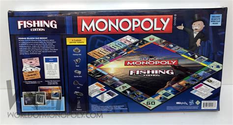 Printable Fishing Monopoly Game
