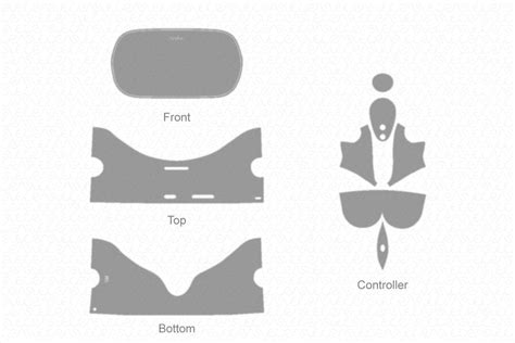 Printable Oculus Go Faceplates