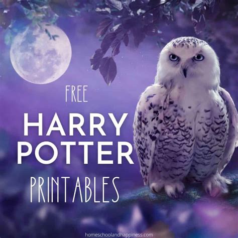 Printables Harry Potter