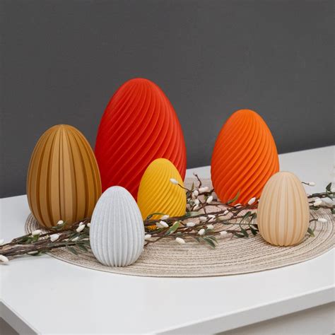 Printed Easter Eggs