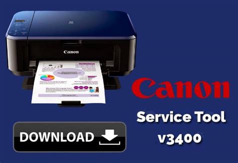 Printer Canon Service Tool V3400