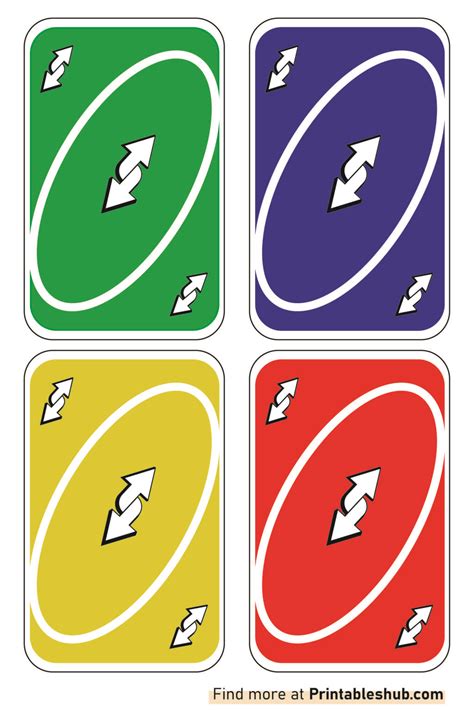 Printing Reverse Uno Card
