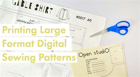 Printing Sewing Patterns Perfectly