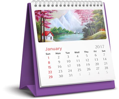 Printing and Displaying Your Calendar