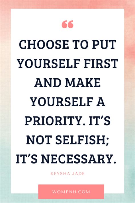 Prioritize Yourself Quotes