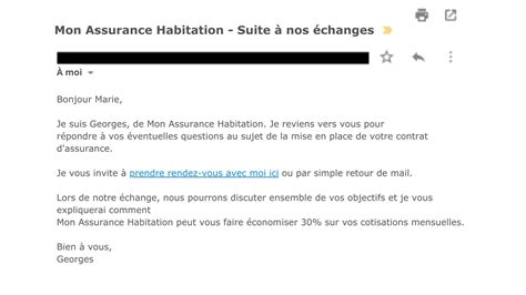 Prise de contact initiale