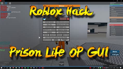 Prison Life Roblox Prevail X Exploit GUI Script