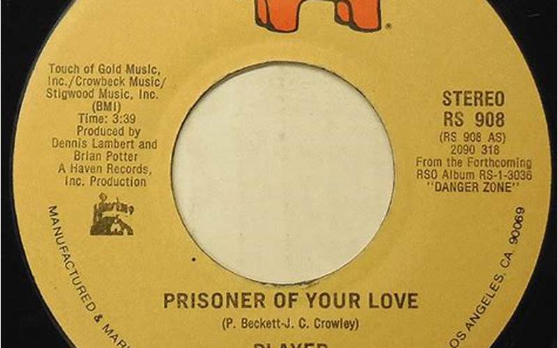 Prisoner Of Your Love