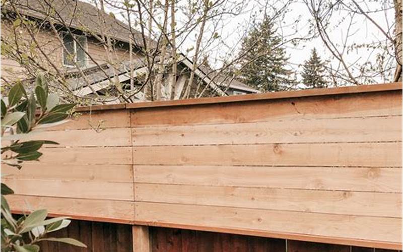 Privacy Extension To Existing Fence