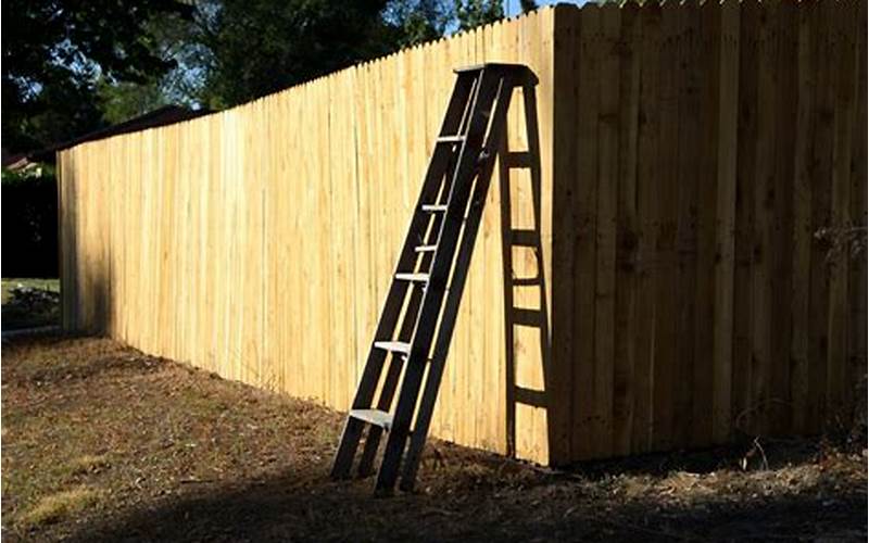 Privacy Fence And Ladder: A Comprehensive Guide
