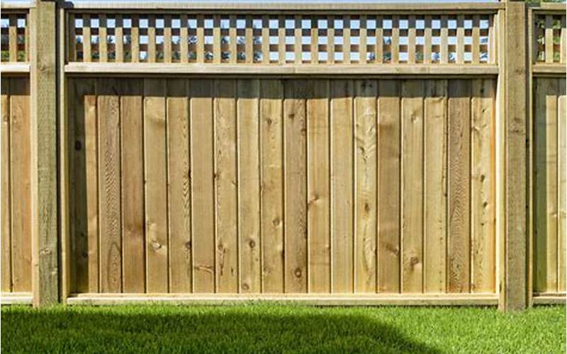 Privacy Fence Building Supplies