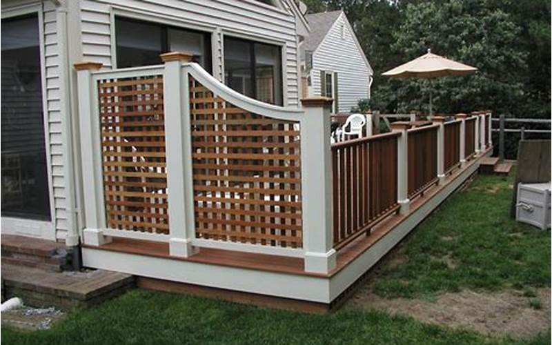 Privacy Fence For Decks