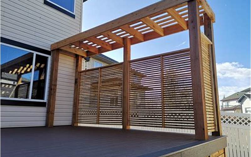 Privacy Fence For Pergola: The Ultimate Guide