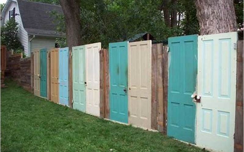 Privacy Fence From Old Doors: Creative Ideas To Revamp Your Outdoor Space!