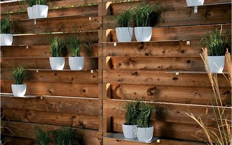 Privacy Fence Idea Bars Ivy: A Unique And Stylish Solution For Your Outdoor Spaces