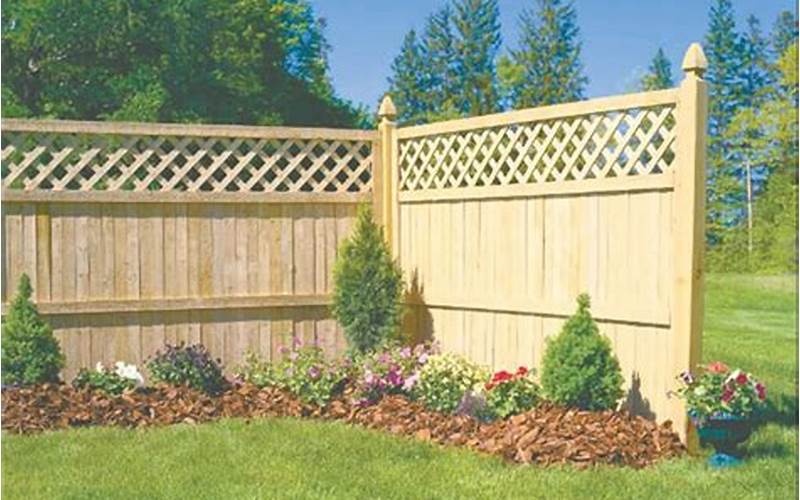 Privacy Fence With Lattice Top: A Comprehensive Guide