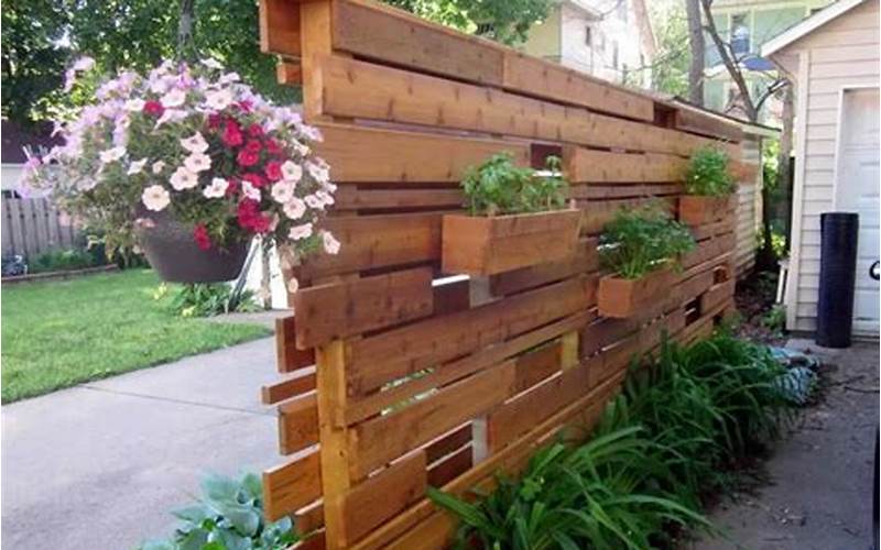 Privacy Fence With Planter Box: Combining Functionality And Beauty