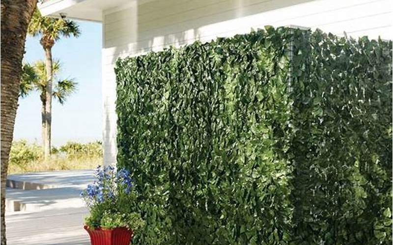 Privacy Greenery Fence: The Ultimate Solution For Your Privacy Needs
