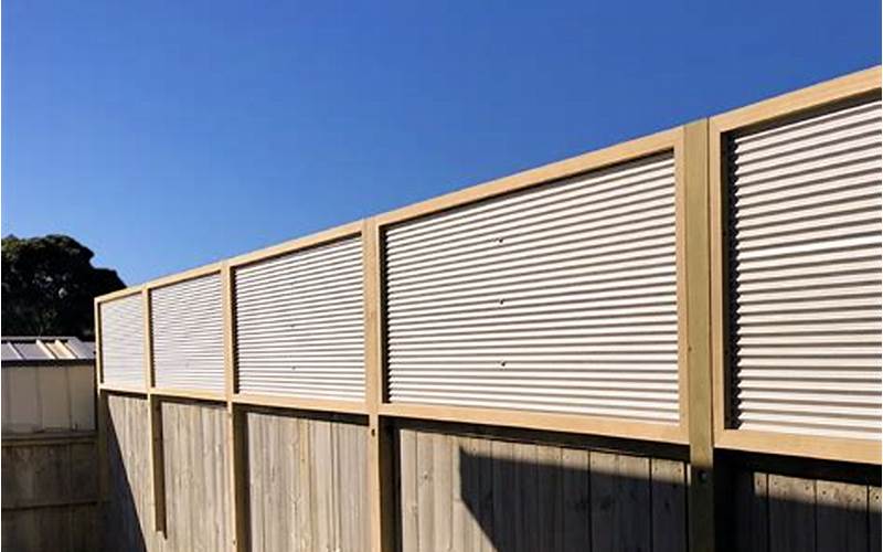 Privacy Screen On Existing Fence