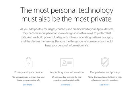 Privacy Policy For Apple