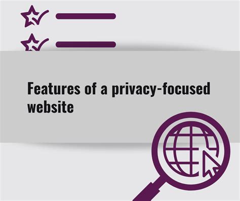 Privacy focused