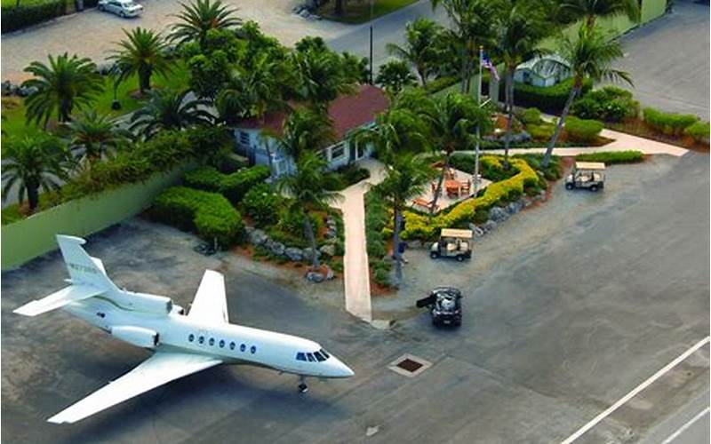 Private Jet In Airport Laredo
