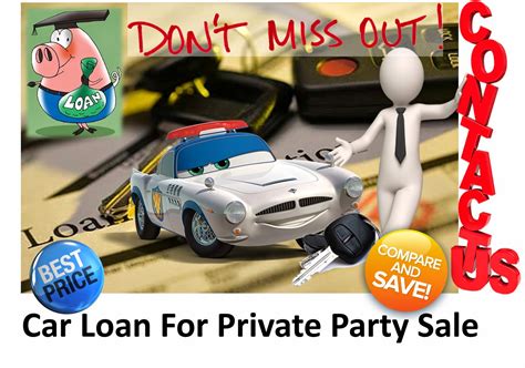 Private Party Auto Loans No Credit