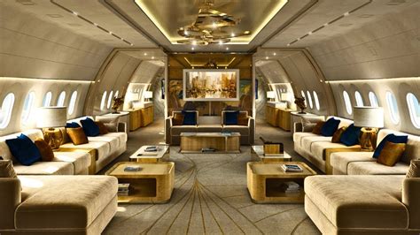 Private Plane Interior