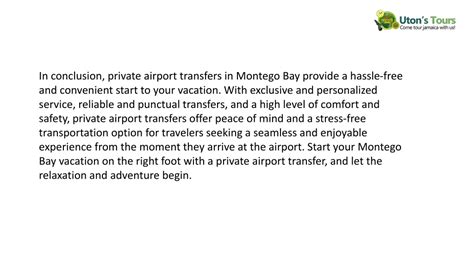 Private Transfer Conclusion