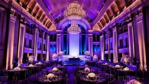 Private event space lighting design