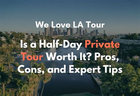 Private tour tips