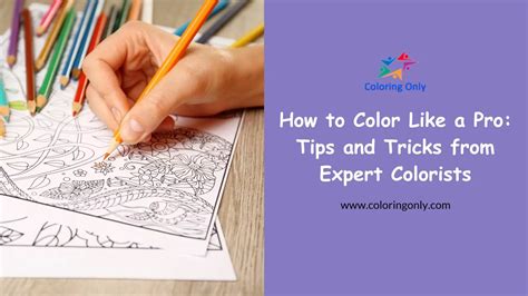 Pro Tips for the Best Coloring Experience
