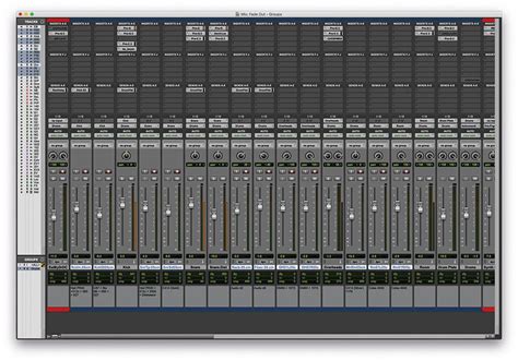 Pro Tools mixing capabilities