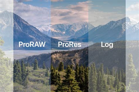 Pro-Res Video and Log Encoding