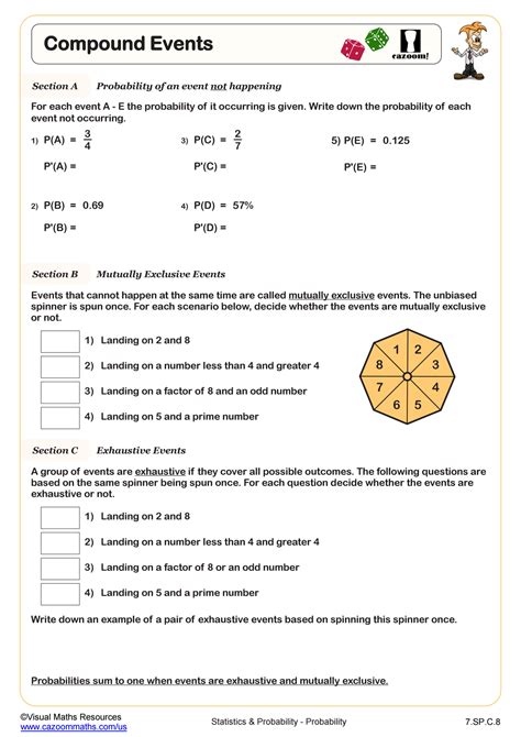 Compound Events Lesson Plans & Worksheets Lesson